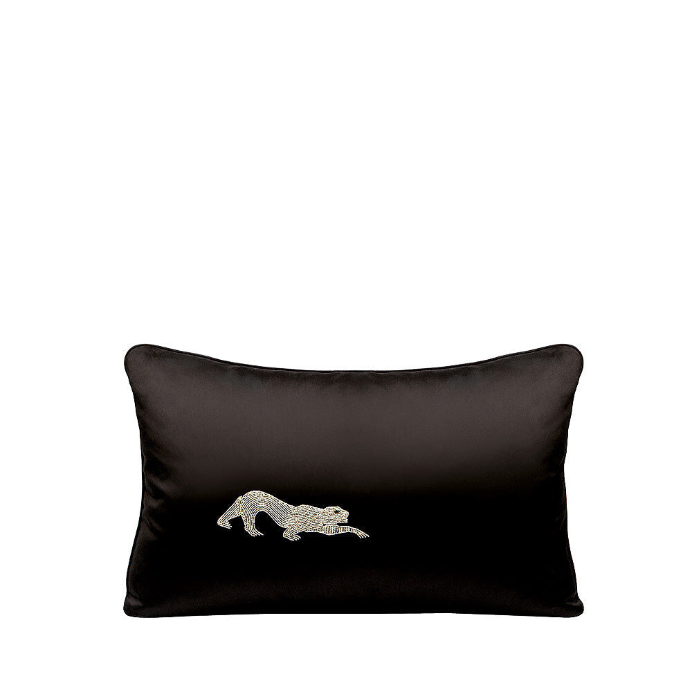Lalique Panthère Beaded Small Cushion