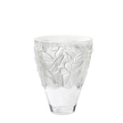 Lalique Papillons Large Vase on a white background