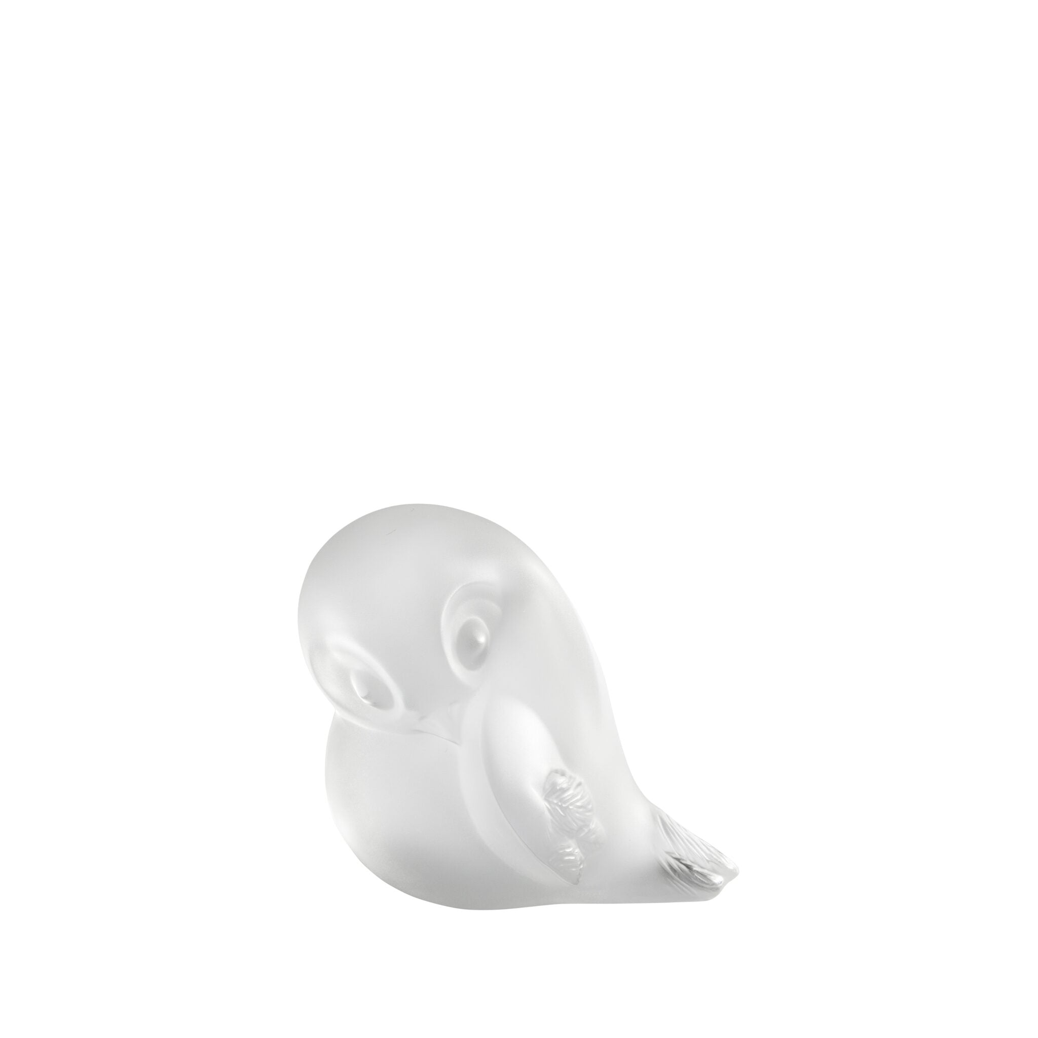 Lalique Piou-Piou Wing Up Sculpture