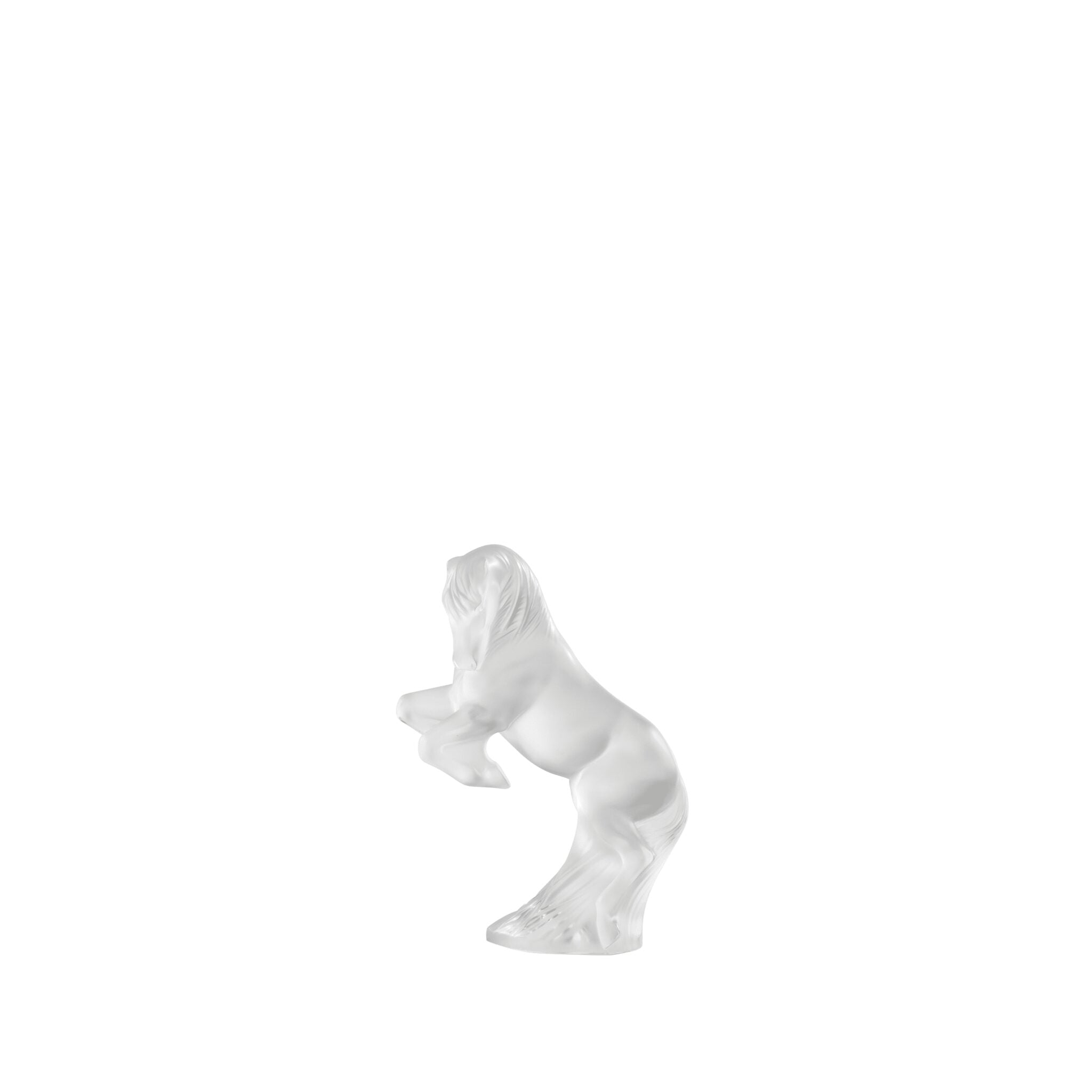 Lalique Prancing Horse Sculpture, Small Size