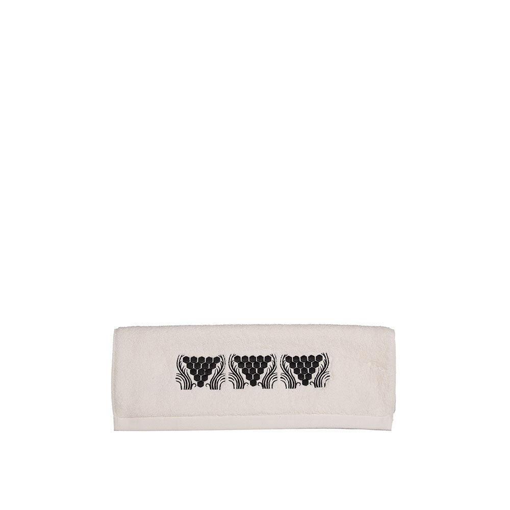 Lalique Raisins Embroidered Guest Towel Bathroom Accessorie