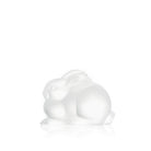 Lalique Resting Rabbit Sculpture