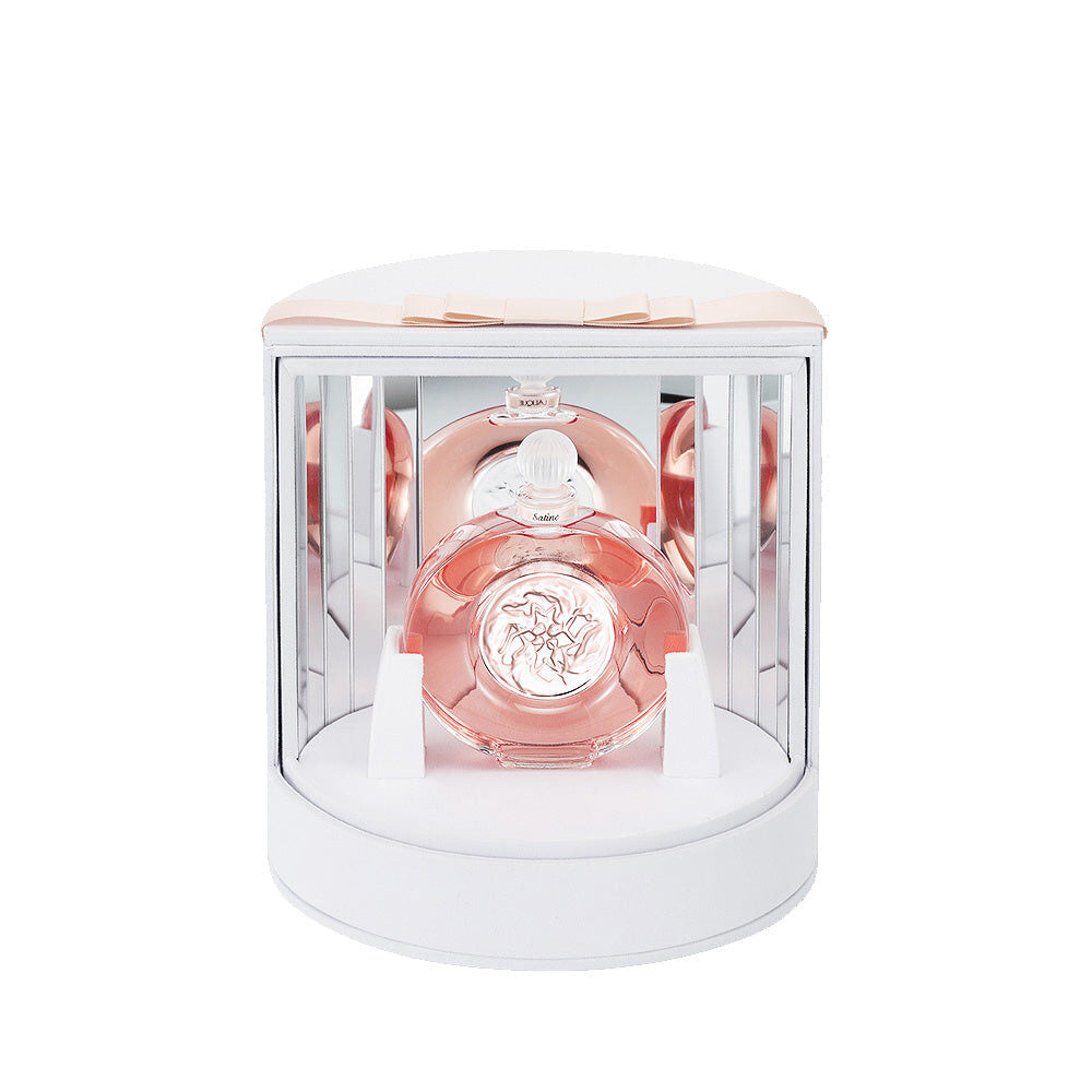 Lalique Satine, Crystal Flacon Decorative Perfume Bottle