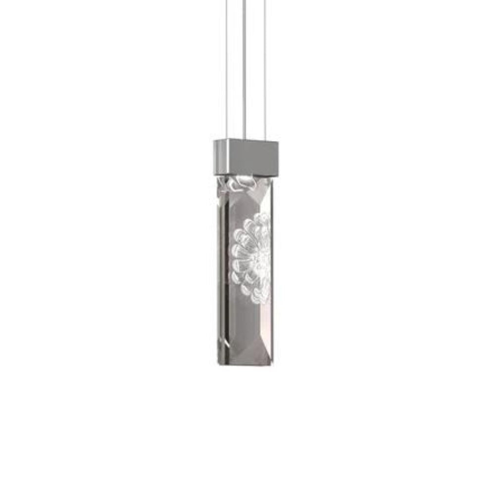 Lalique Serene Double Prism Dahlia Ceiling Lamp Close To Ceiling Light Fixture