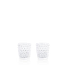Lalique Set of 2 Mossi Votives Candleholder