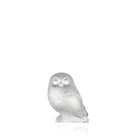 Lalique Shivers Owl Sculpture