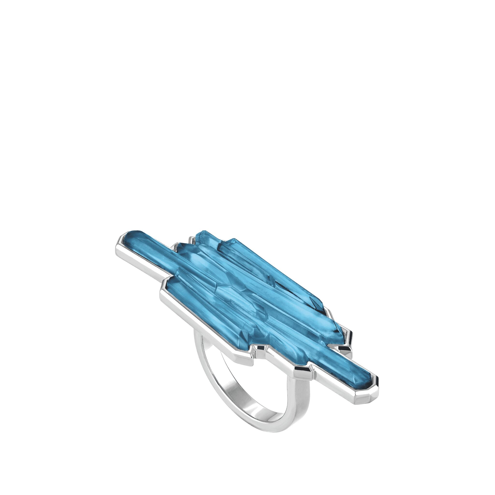 Lalique Terramineral Double Ring — 51 (US 5 ¾)