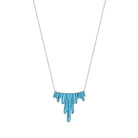 Lalique Terramineral Necklace 3 Crystals