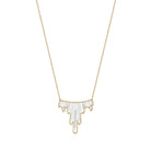 Lalique Terramineral Necklace 3 Crystals, alternate view