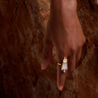 Lalique Terramineral Ring, alternate view