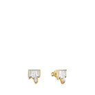 Lalique Terramineral Stud Earrings, alternate view