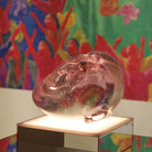Lalique Yawning Man, Fang Lijun and Lalique, 2026 Sculpture, alternate view