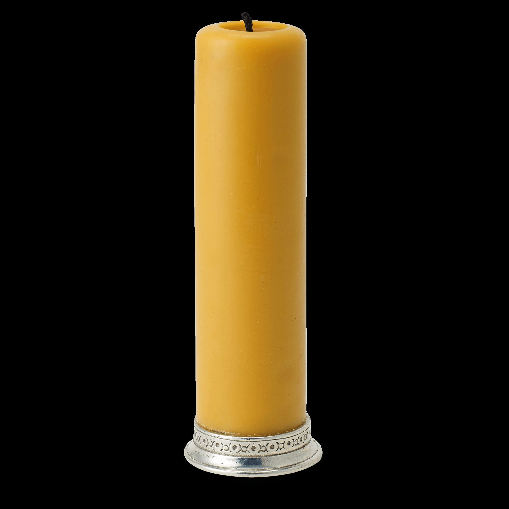 Match Pewter 2" Pillar Candle Base Candlestick Holder
