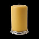 Match Pewter 4" Pillar Candle Base Candlestick Holder