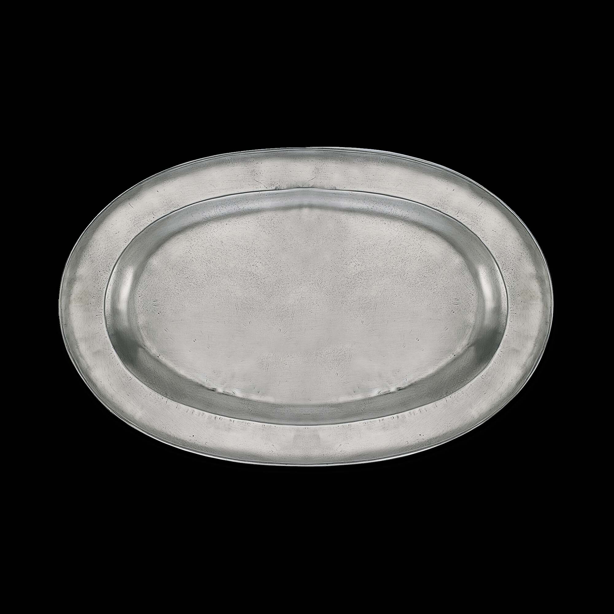 Match Pewter Antique Oval Platter