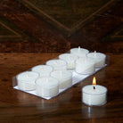 Match Pewter Beeswax Tea Lights Scented Candle — Ivory