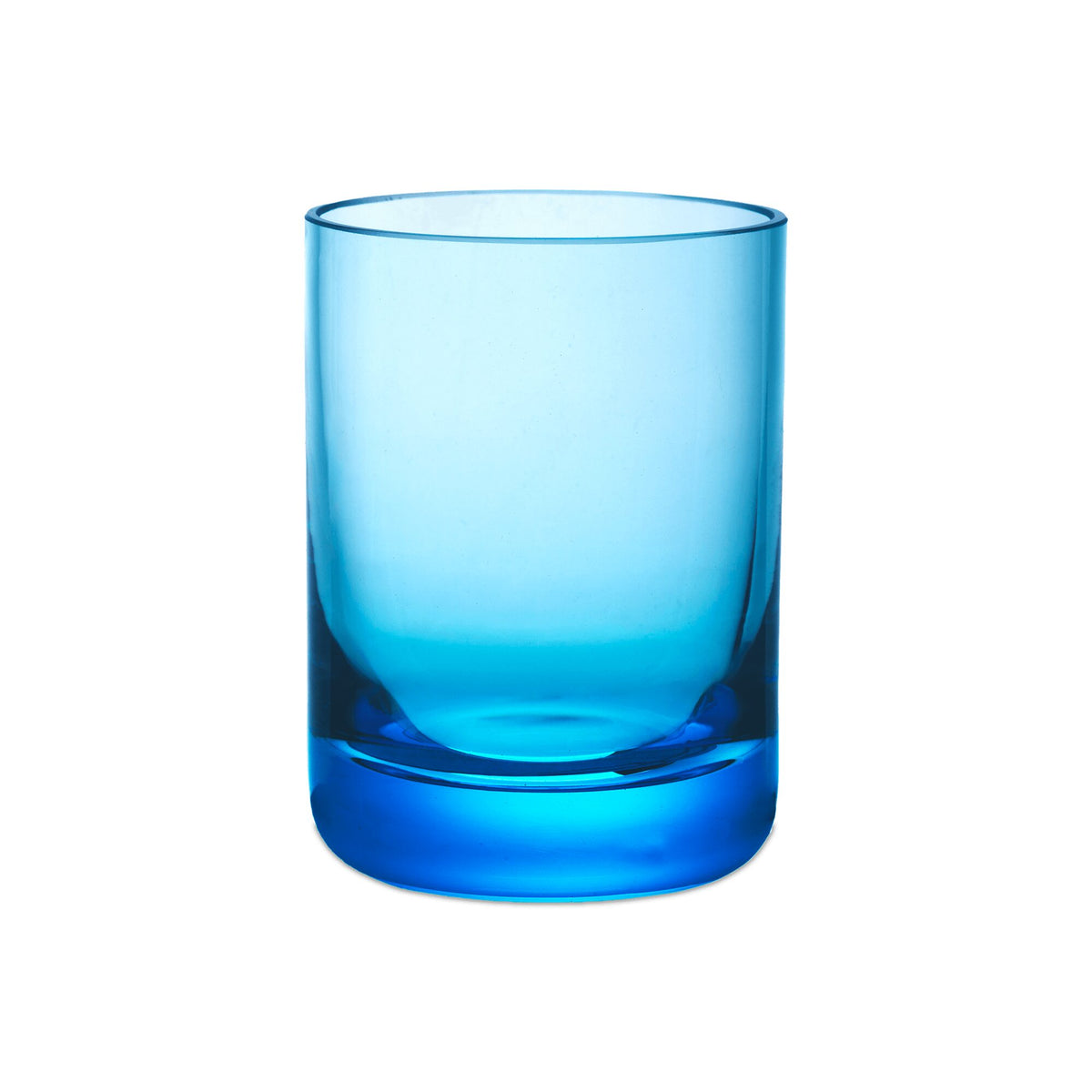 Match Pewter Bembo Shot Glass/Votive Holder — Aqua Sky, Smooth