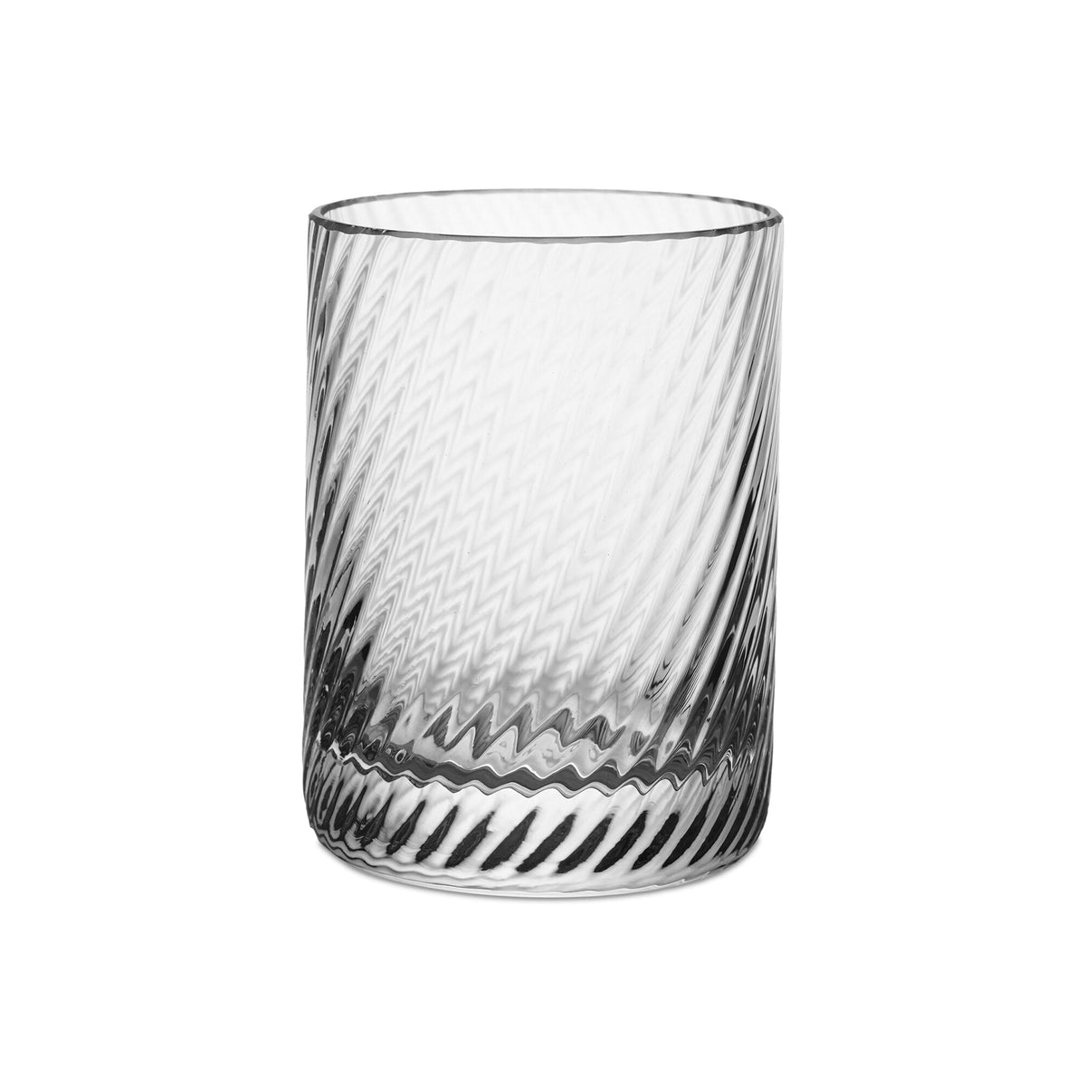 Match Pewter Bembo Shot Glass/Votive Holder — Clear, Twist