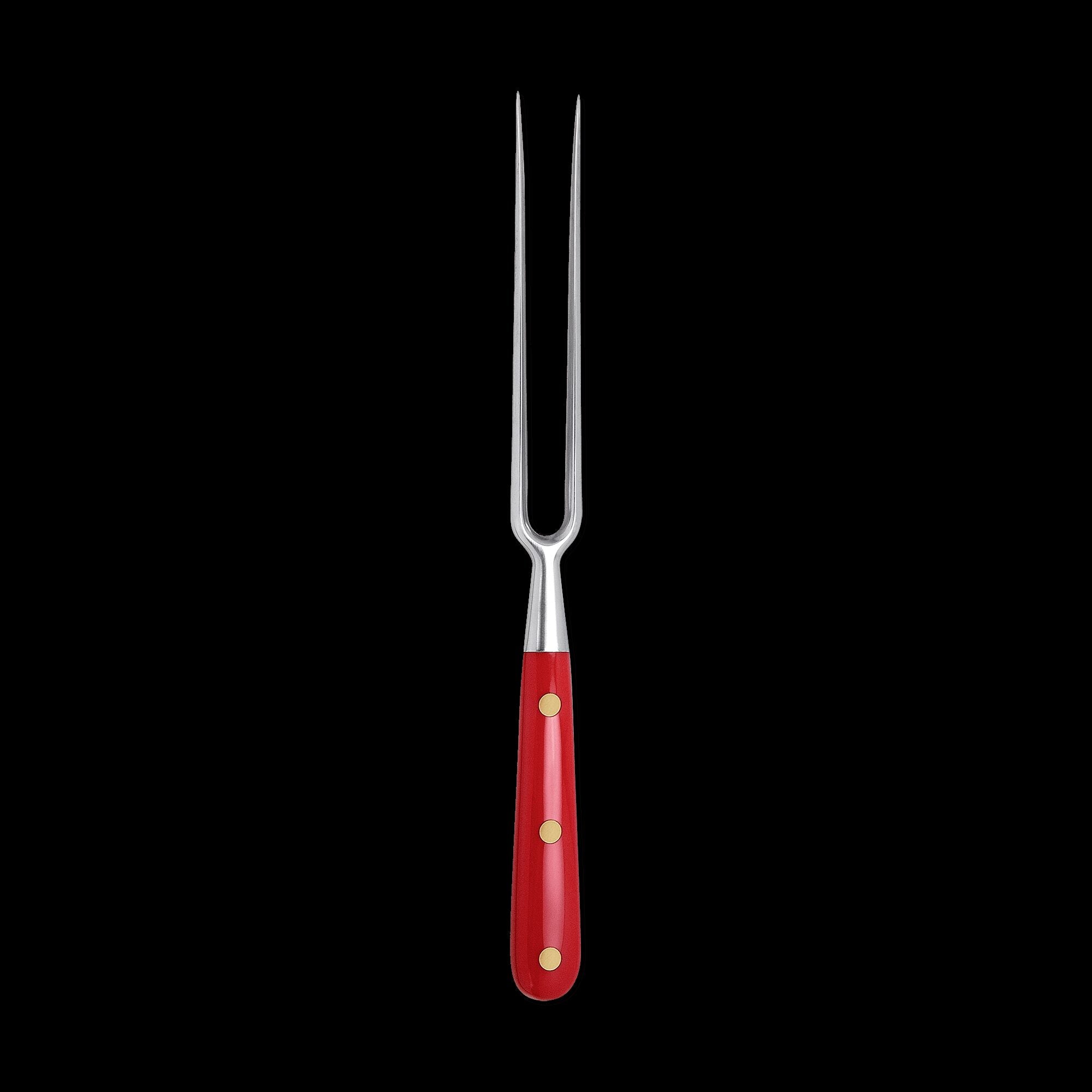 Match Pewter Carving Fork — Red