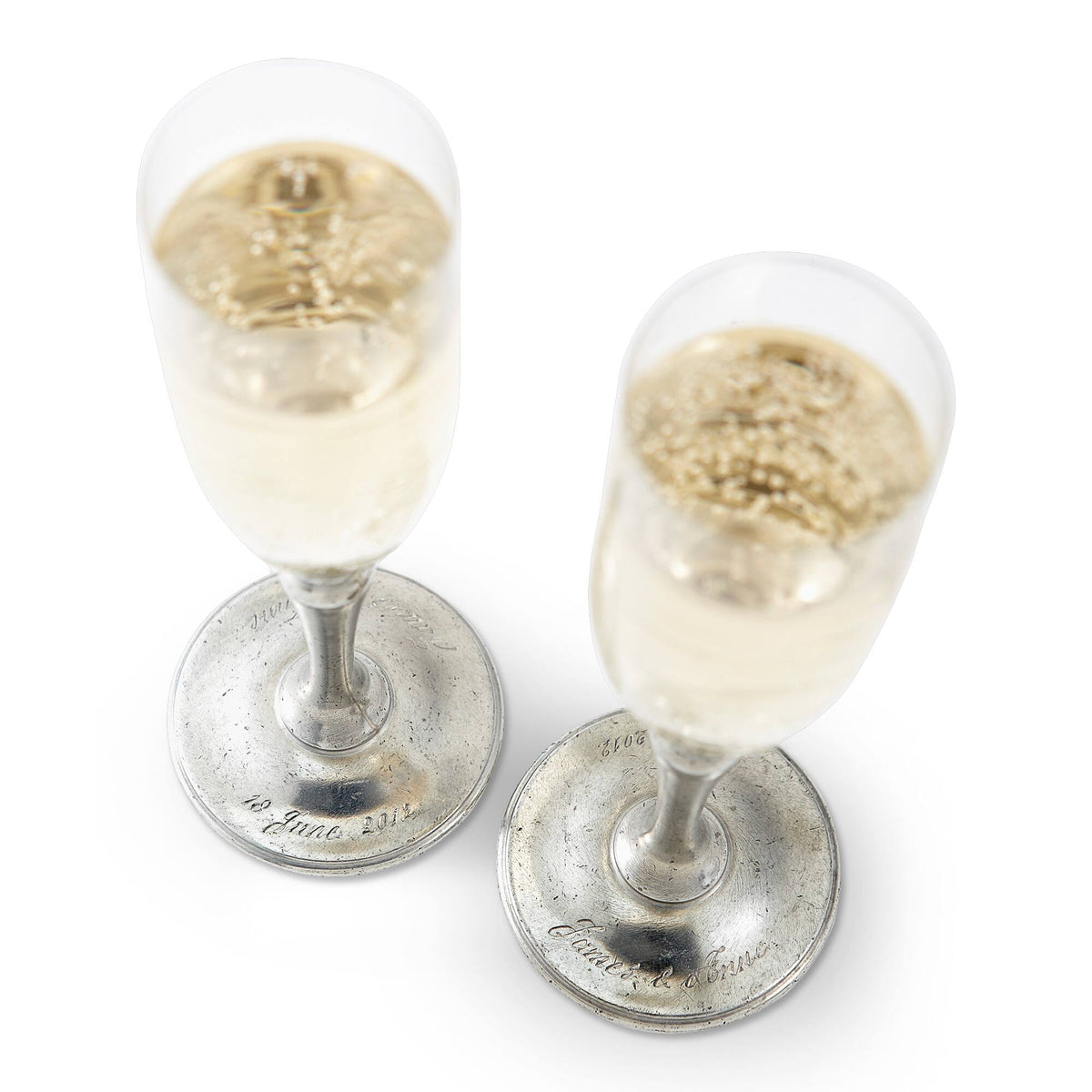 Match Pewter Champagne Glass Champagne Flute, alternate view