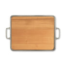 Match Pewter Cheese Tray with Handles Cheese Plate, alternate view