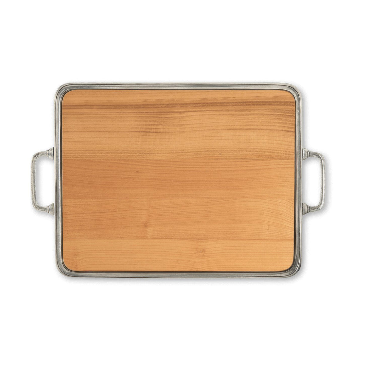 Match Pewter Cheese Tray with Handles Cheese Plate, alternate view