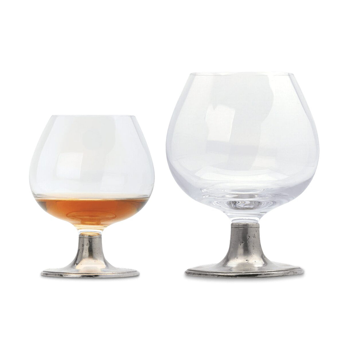 Match Pewter Cognac Glass Snifter, alternate view
