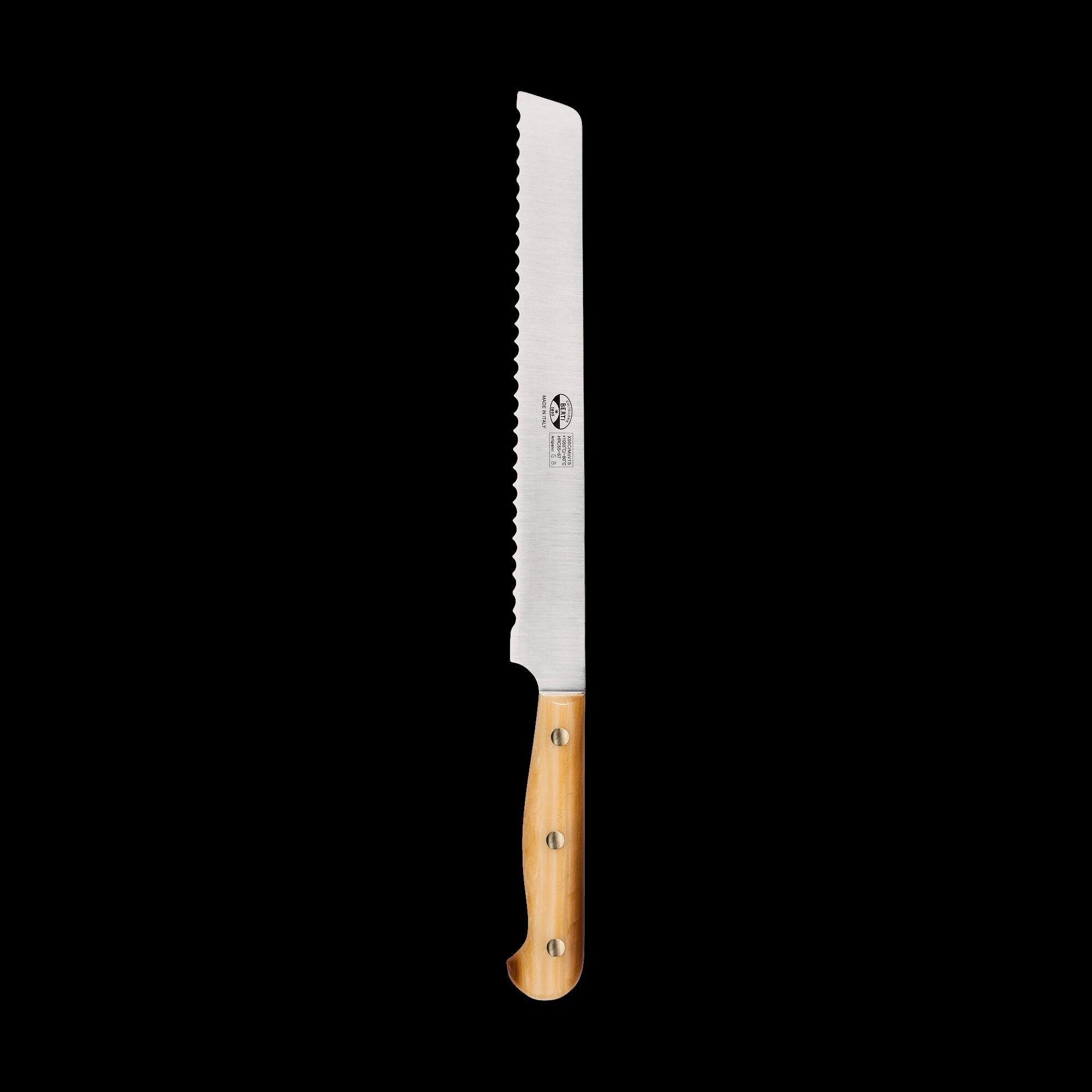 Match Pewter Coltello Bread Knife Cornotech Handle Flatware Knive — No Block