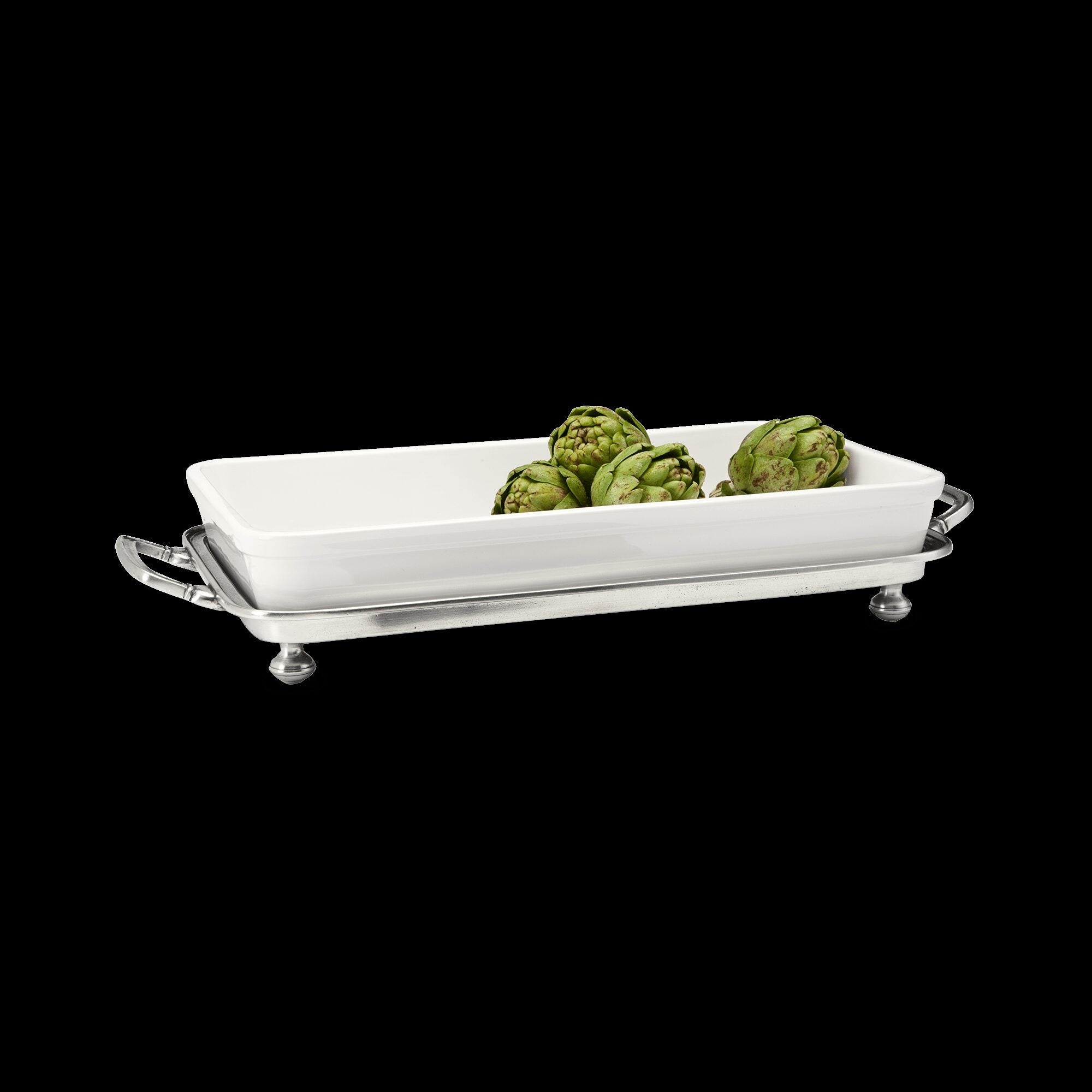 Match Pewter Convivio Baking Tray Baking Pan — Ceramic Insert Only