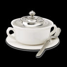 Match Pewter Convivio Covered Soup Bowl with Plate
