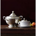 Match Pewter Convivio Covered Soup Bowl with Plate, alternate view