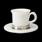 Match Pewter Convivio Espresso Cup with Saucer — Saucer Only