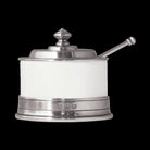 Match Pewter Convivio Jam Pot with Spoon