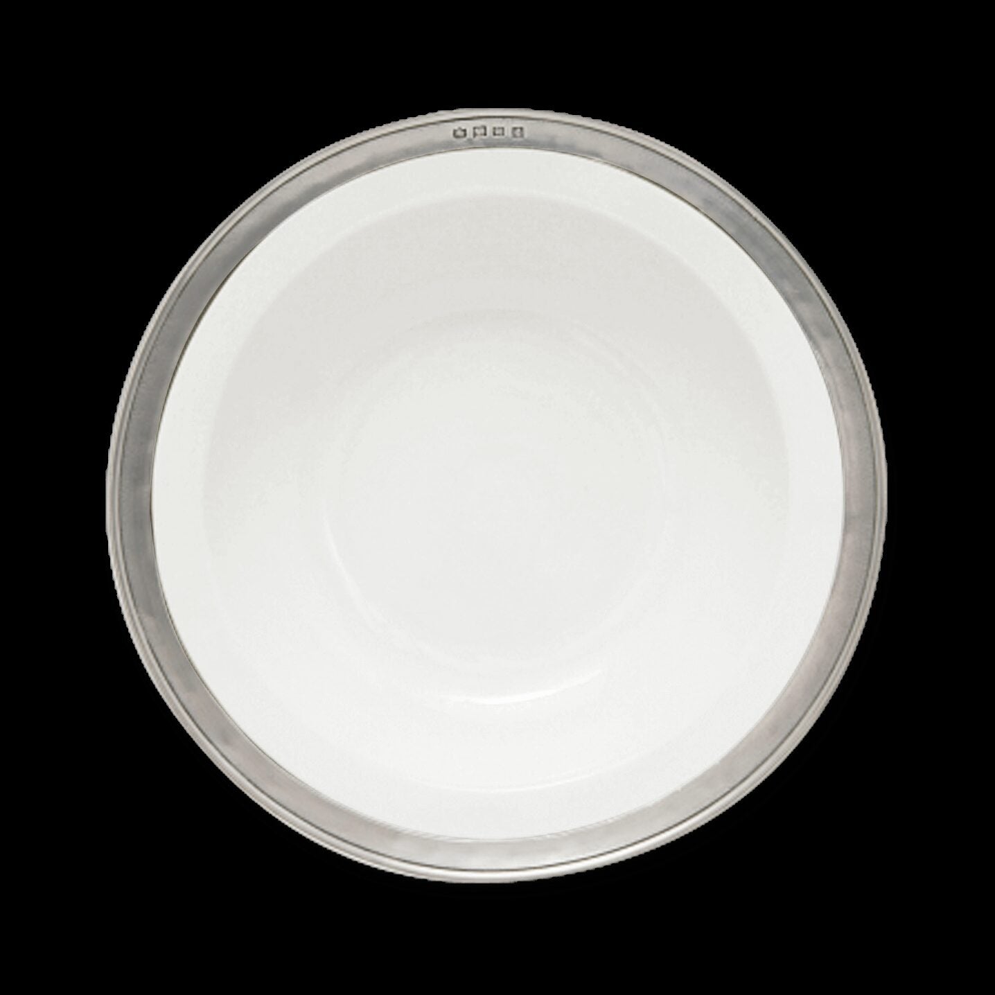 Match Pewter Convivio Round Serving Bowl — Large