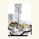 Match Pewter Crudité Trio Serving Tray — Complete Set