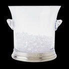 Match Pewter Crystal Ice Bucket with Handles — Ice Bucket Only