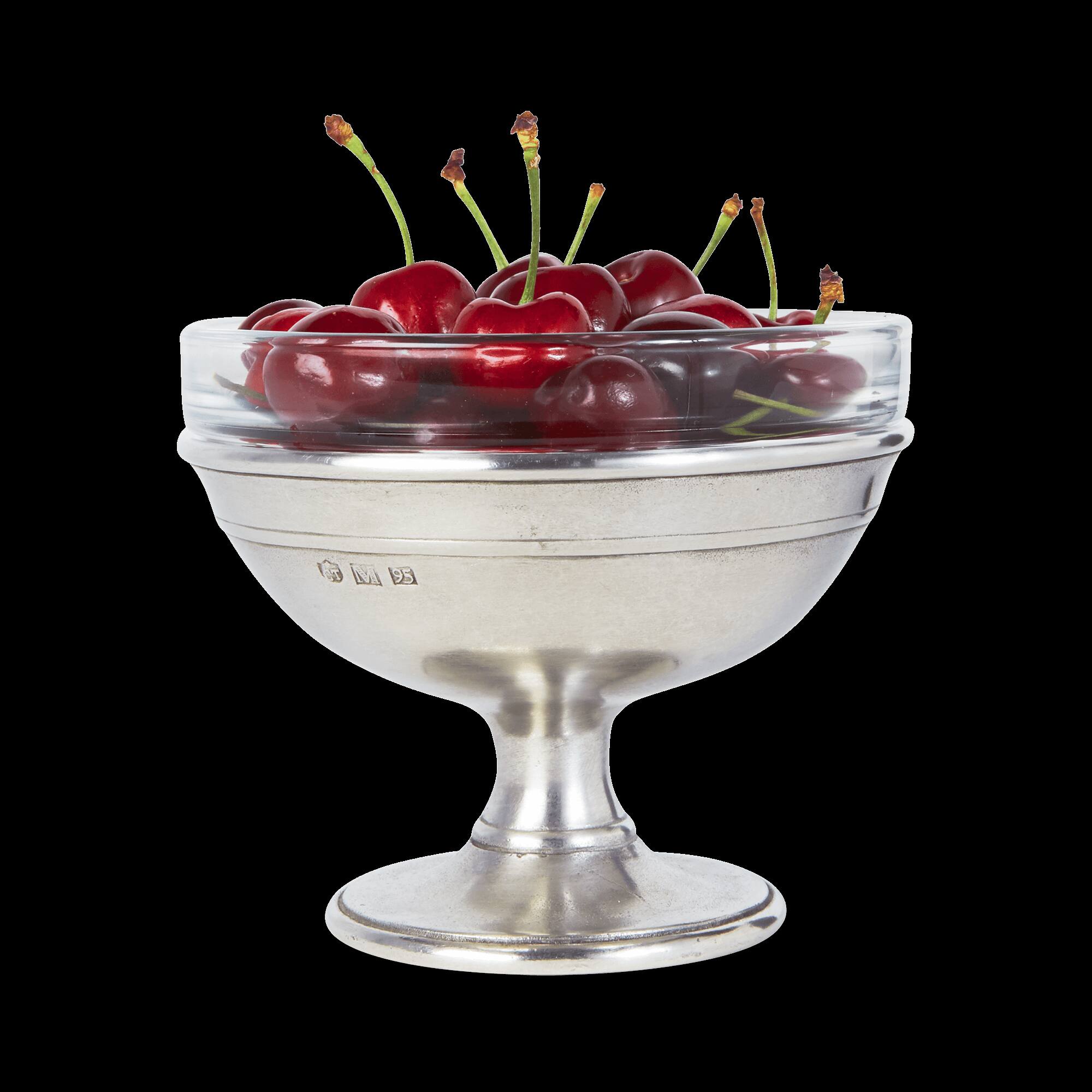 Match Pewter Dessert Dish Dessert Bowl — Pyrex Insert Only