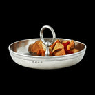 Match Pewter Festa Dish with Handle Coupe Champagne Glass