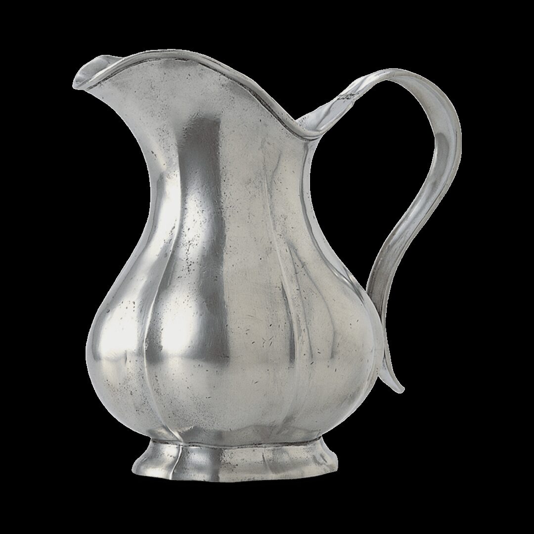 Match Pewter Fluted Pitcher