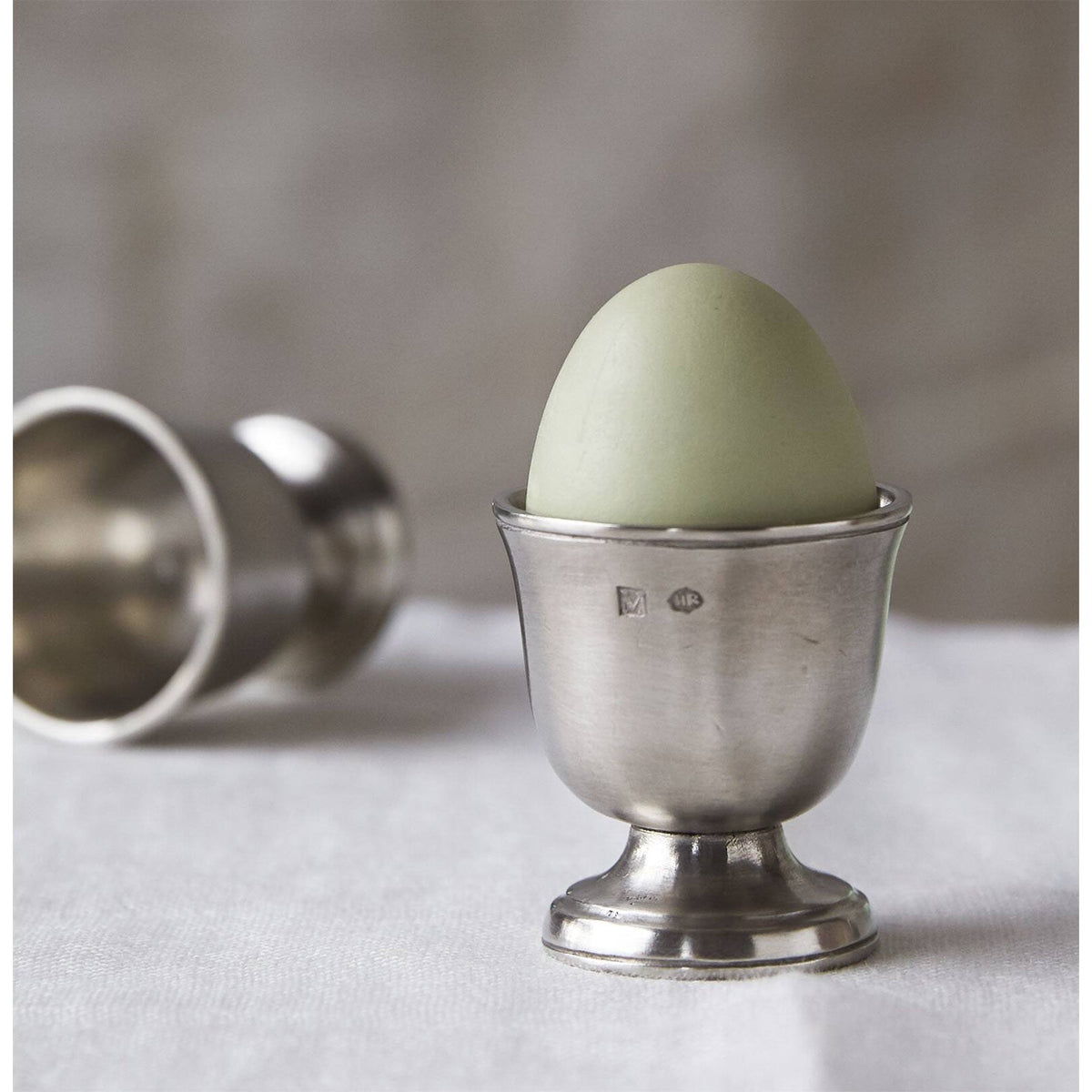 Match Pewter Footed Egg Cup, alternate view