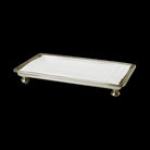 Match Pewter Footed Guest Towel Tray Serveware Accessorie
