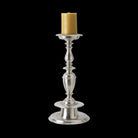 Match Pewter Gigante Pillar Candlestick Candlestick Holder — w/ Taper Attachment