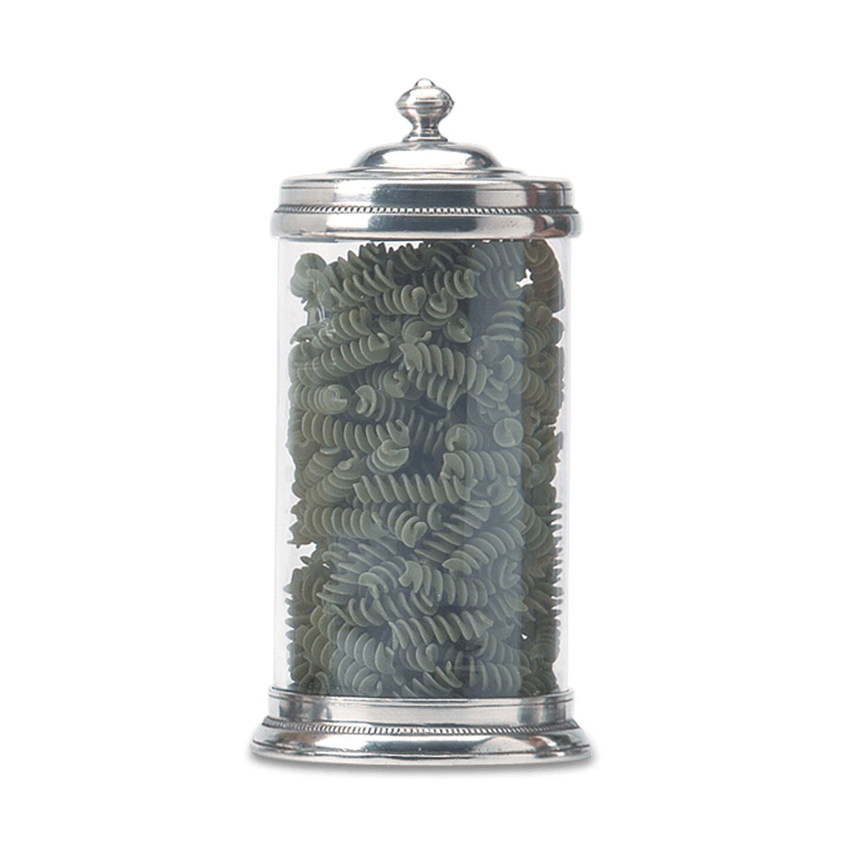 Match Pewter Glass Canister Decorative Jar, alternate view