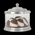 Match Pewter Glass Cookie Jar