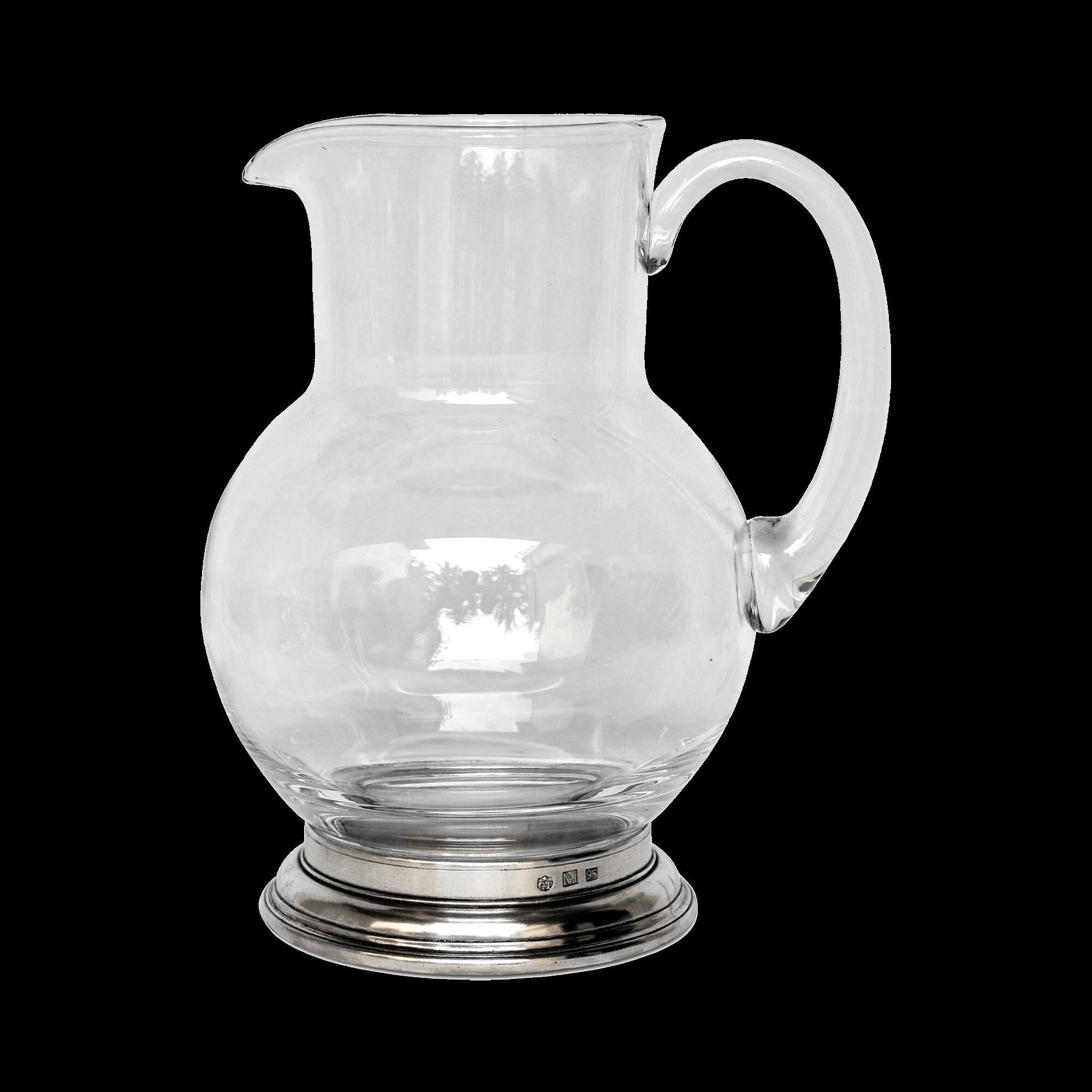 Match Pewter Glass Pitcher — 1/2 L