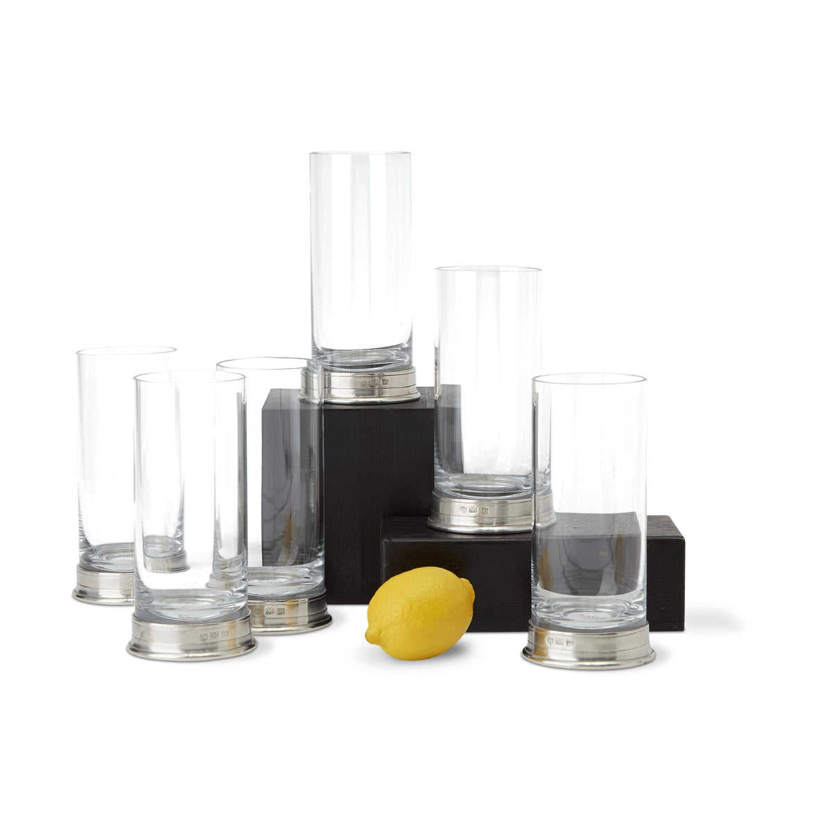 Match Pewter Highball Glass, alternate view