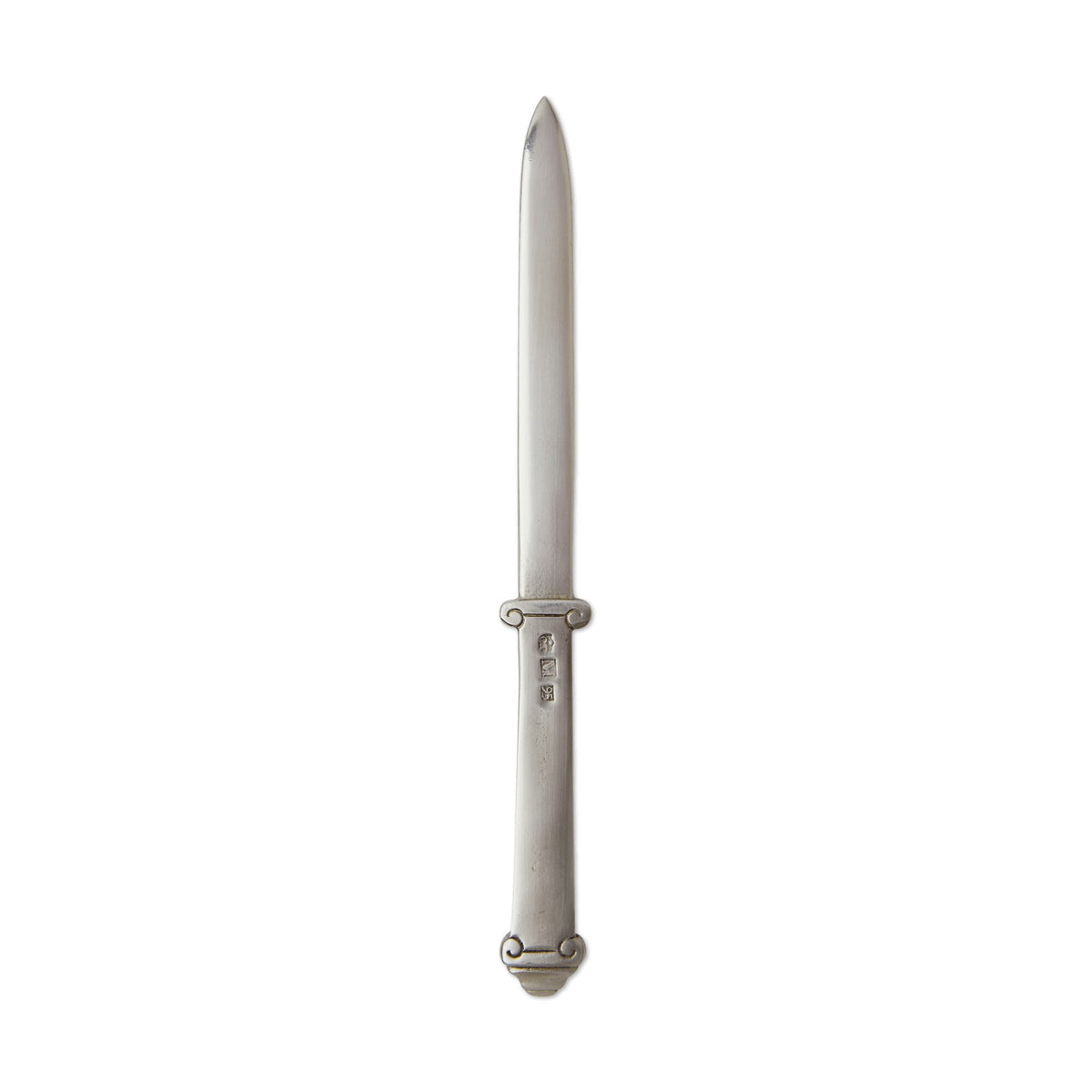 Match Pewter Ionic Two Letter Opener, alternate view