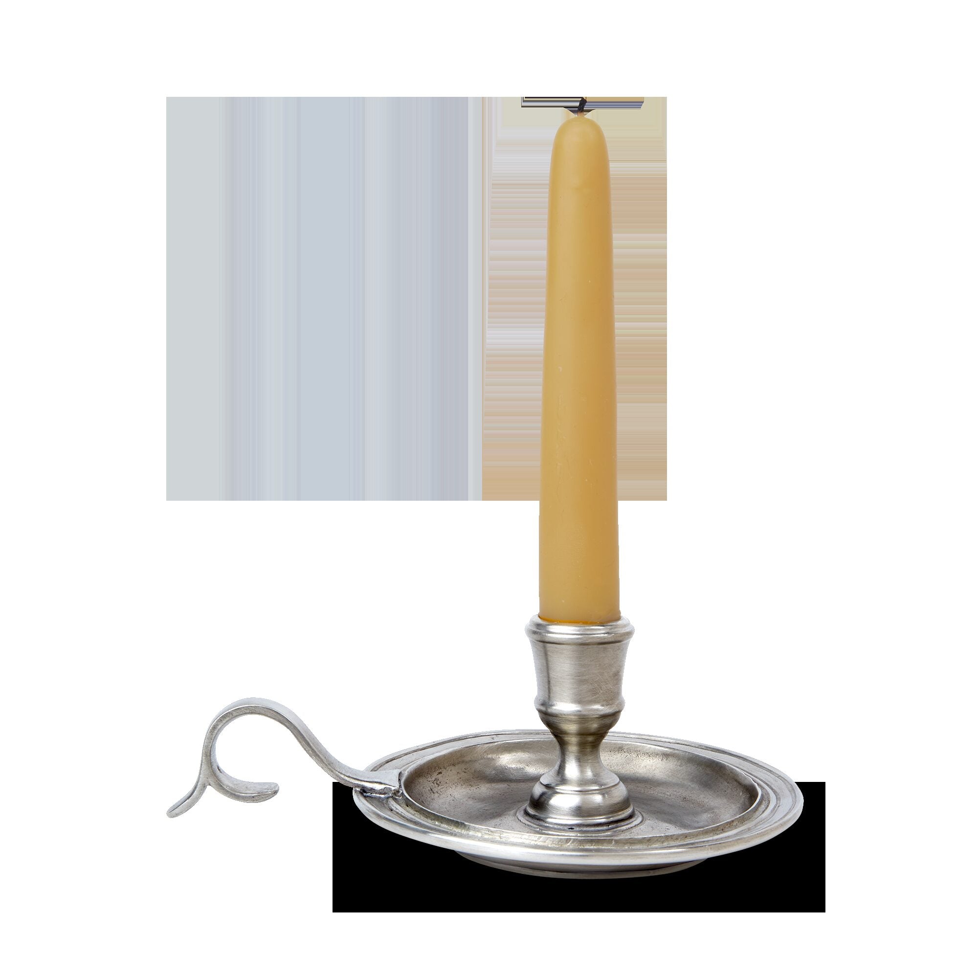 Match Pewter Lago Bedside Candlestick Candlestick Holder