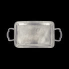 Match Pewter Lago Rectangle Tray with Handles — Large