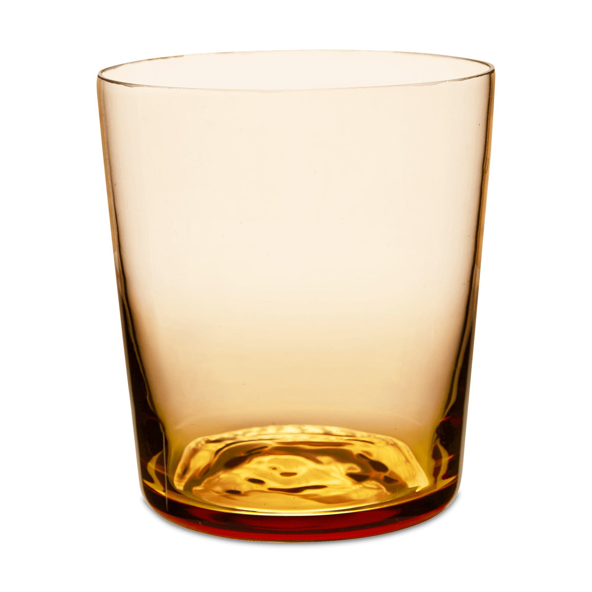 Match Pewter Lando Double Old Fashioned Glass — Amber, Smooth